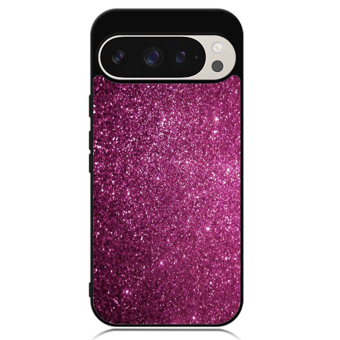 Purple Glitter Google Pixel 9 Pro XL Case