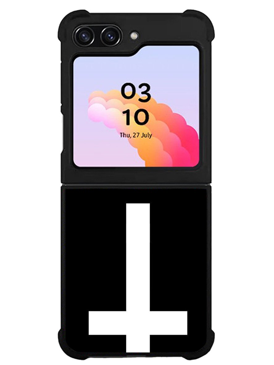 Satanic Cross Samsung Galaxy Z Flip 5 5G 2023 Case OV6927