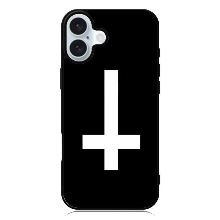 Satanic Cross iPhone 16 Case QC6927