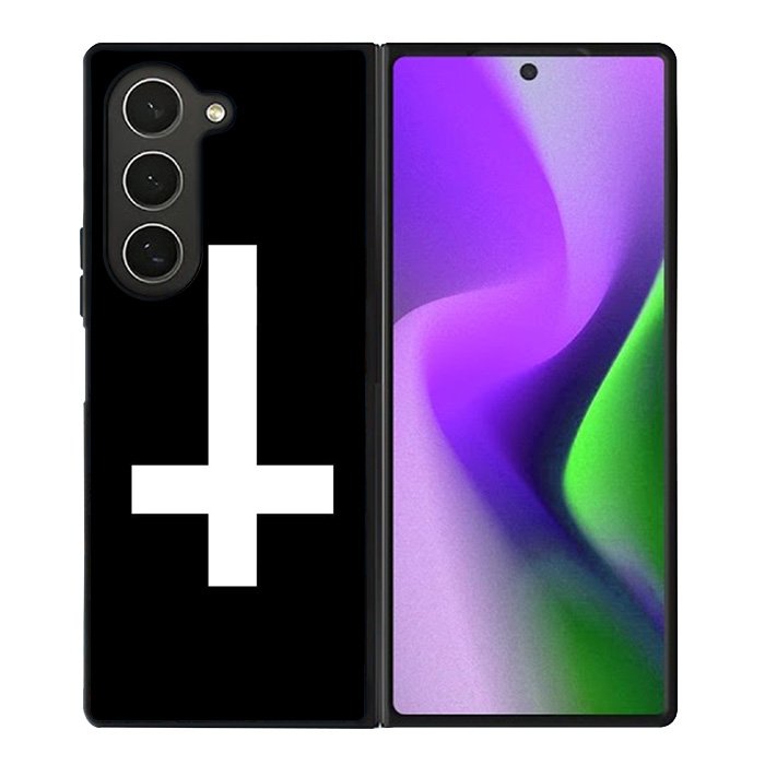 Satanic Cross Samsung Galaxy Z Fold 6 5G 2024 Case OV6927