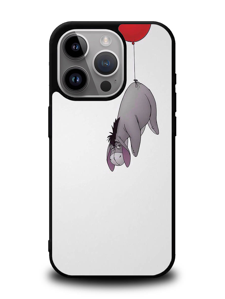 Eeyore Flying With Baloon iPhone 16 Pro Max Case QC7088