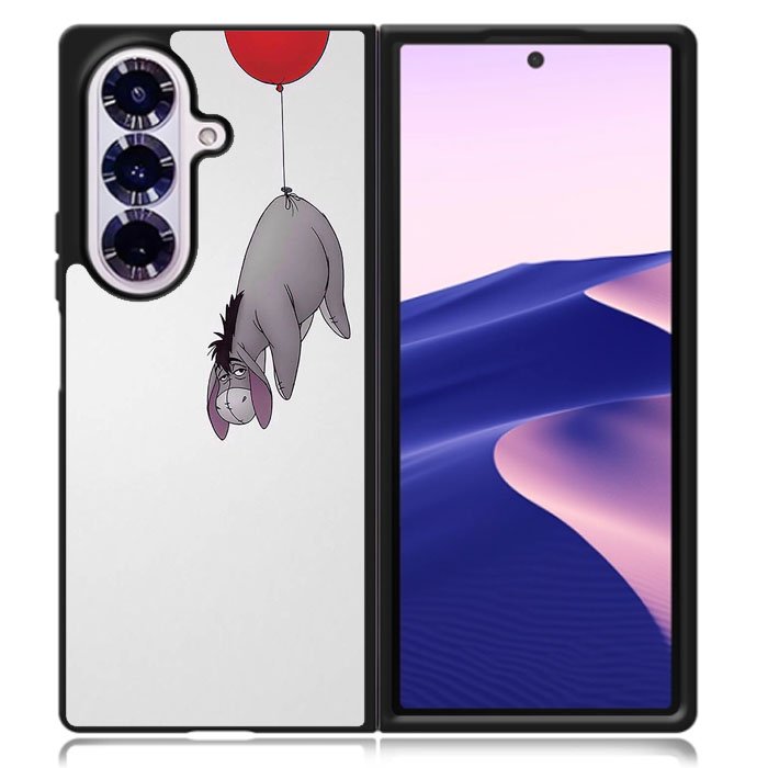 Eeyore Flying With Baloon Samsung Galaxy Z Fold 7 Case OV7088