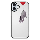 Eeyore Flying With Baloon iPhone 16 Case QC7088