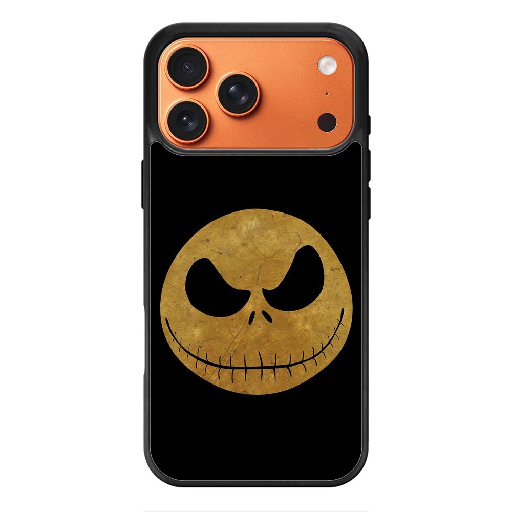 Nightmare Before Christmas Black iPhone 17 Pro Case OV6983