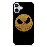 Nightmare Before Christmas Black iPhone 16 Case QC6983