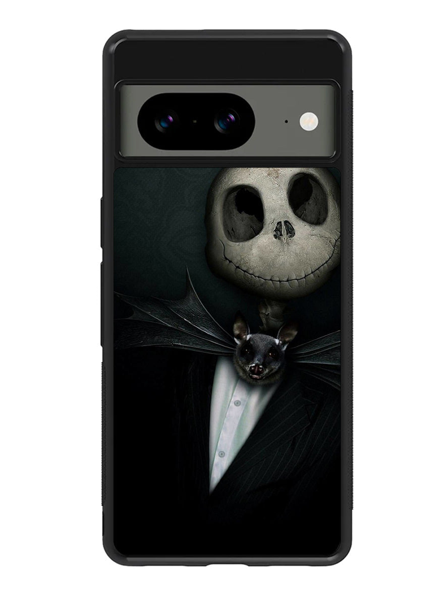 The Nightmare Before Christmas Skeleton Google Pixel 8A Case QC6905