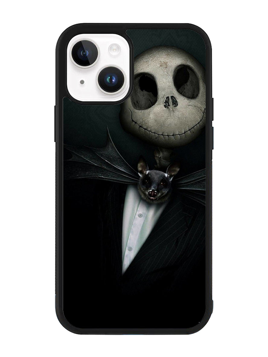 The Nightmare Before Christmas Skeleton iPhone 14 Plus Case QC6905