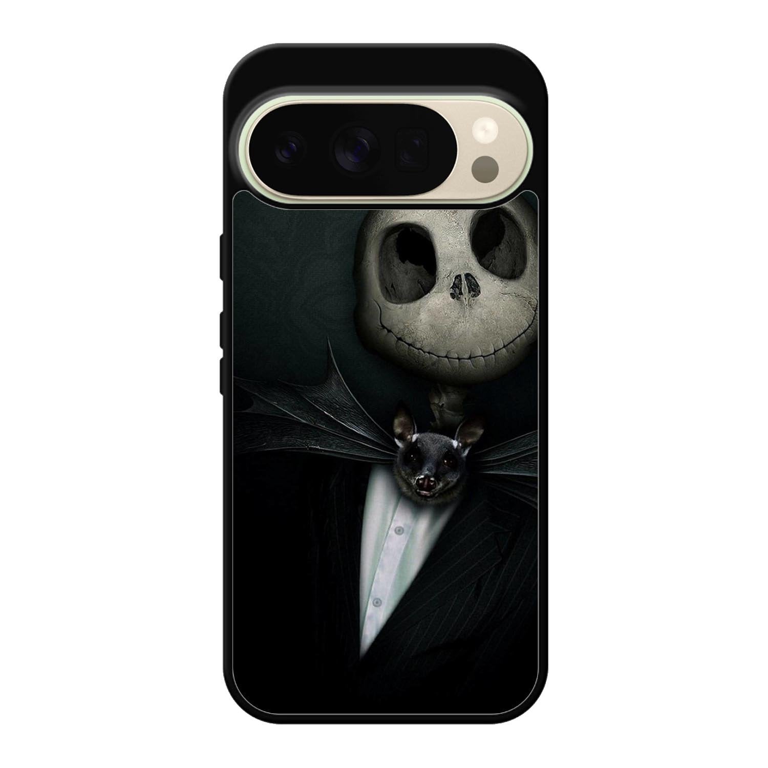 The Nightmare Before Christmas Skeleton Google Pixel 10 Pro Case QC6905