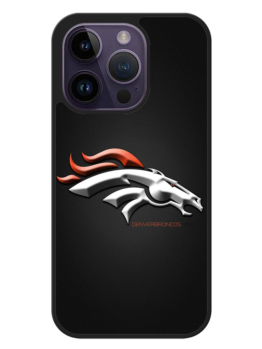 Denver Broncos Grey Background iPhone 14 Pro Max Case OV5721