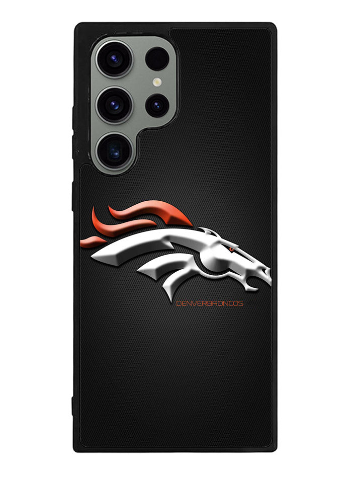 Denver Broncos Grey Background Samsung Galaxy S23 Ultra 5G Case