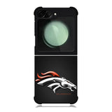 Denver Broncos Grey Background Samsung Galaxy Z Flip 6 Case