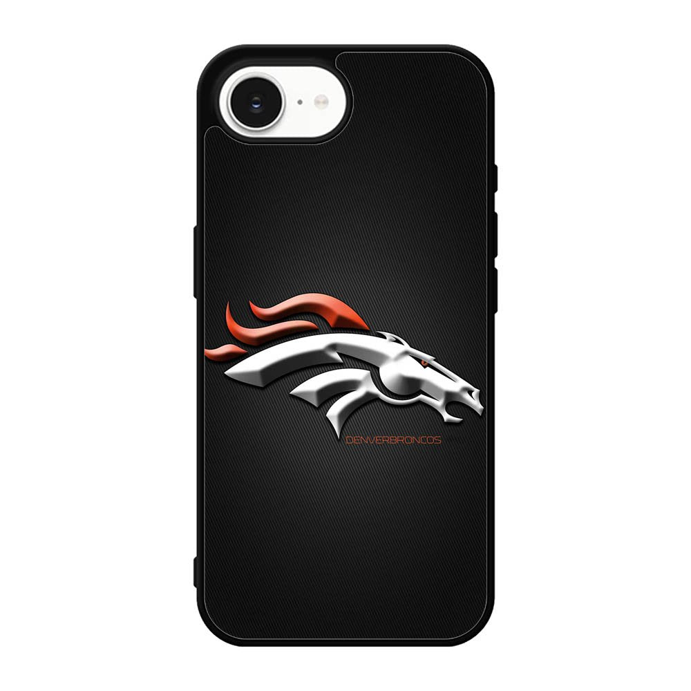 Denver Broncos Grey Background iPhone 17e Case