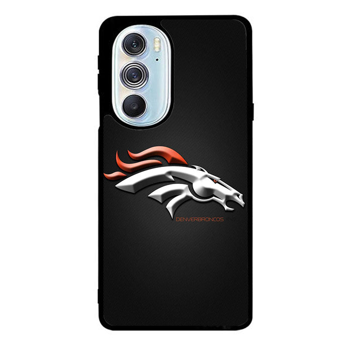 Denver Broncos Grey Background Motorola Moto Edge 2022 Case