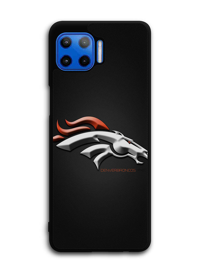 Denver Broncos Grey Background Motorola Moto One 5G Case , Moto One 5G UW Case , Moto G 5G Plus Case