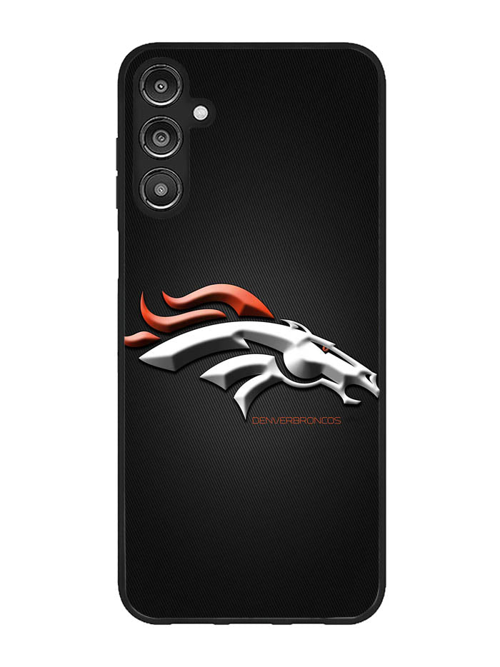 Denver Broncos Grey Background Samsung Galaxy A14 5G Case