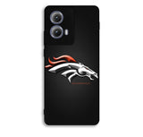 Denver Broncos Grey Background Motorola Moto Edge 2024 Case OV0088