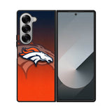 Denver Broncos Logo Ball Pattern Samsung Galaxy Z Fold 7 5G Case QC4622