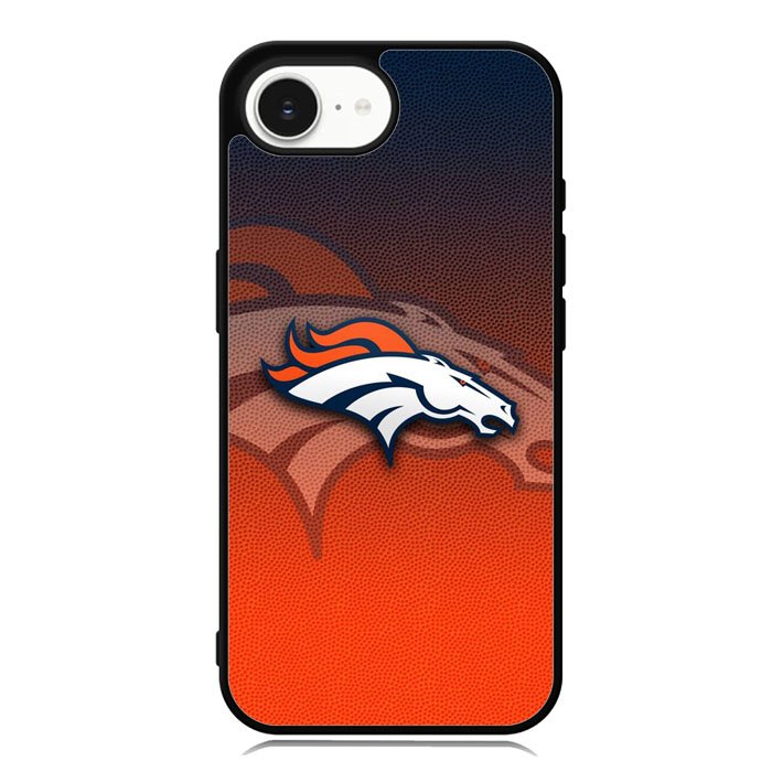 Denver Broncos Logo Ball Pattern iPhone 16e Case OV4622