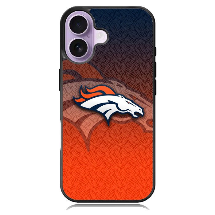 Denver Broncos Logo Ball Pattern iPhone 17 Case OV4622