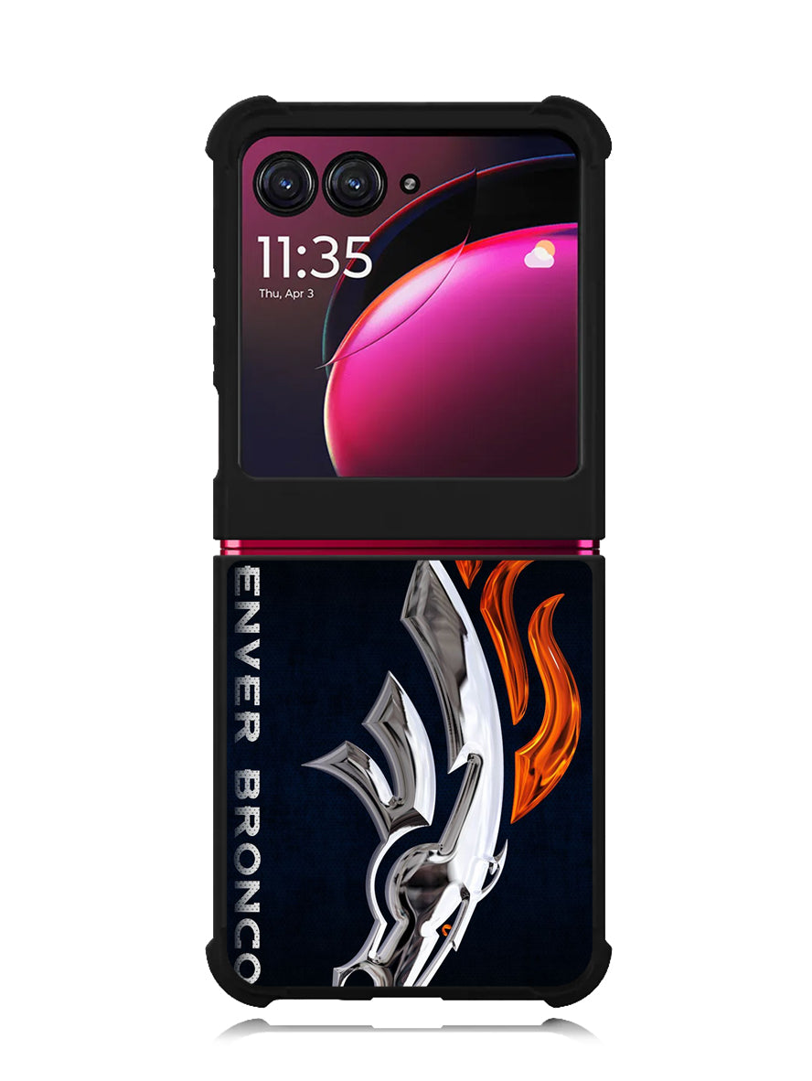 Denver Broncos Logo Motorola Moto Razr Plus 2023 , Moto Razr+ 2023 Case OV4665