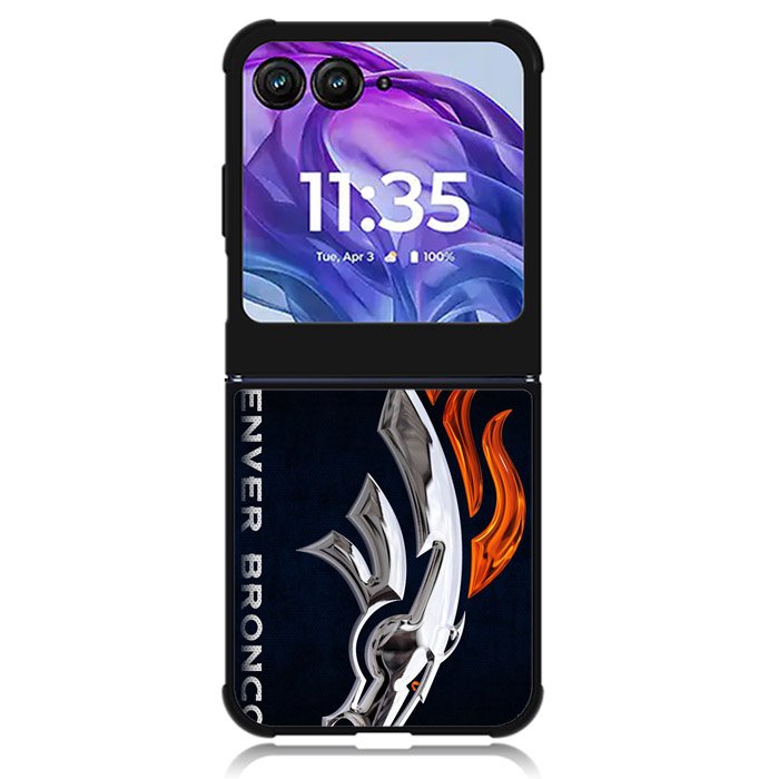 Denver Broncos Logo Motorola Moto Razr Plus 2024 , Moto Razr+ 2024 Case OV4665