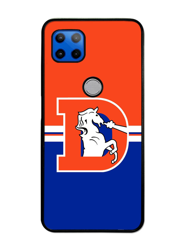 Denver Broncos Old Motorola Moto G 5G Case , Moto One 5G Ace Case