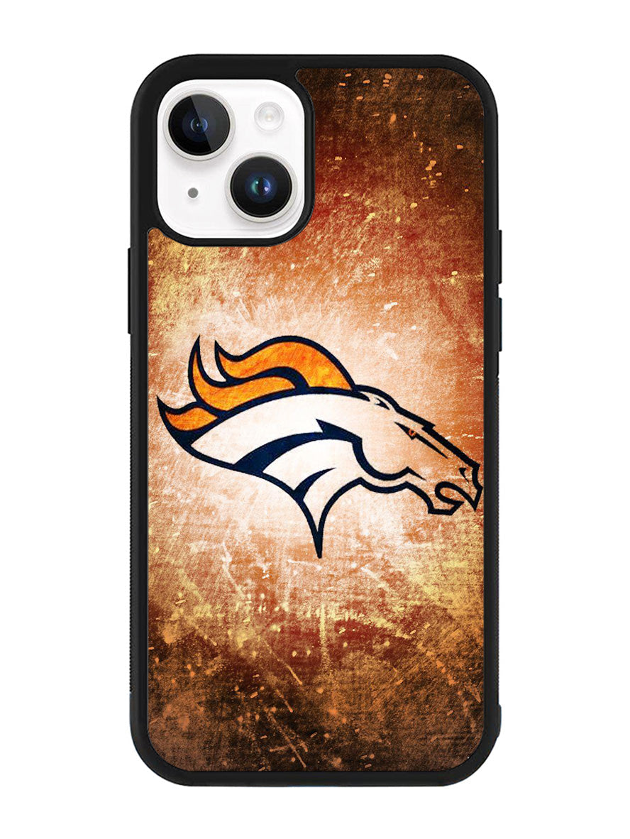 Denver Broncos Mascot iPhone 14 Case QC7119