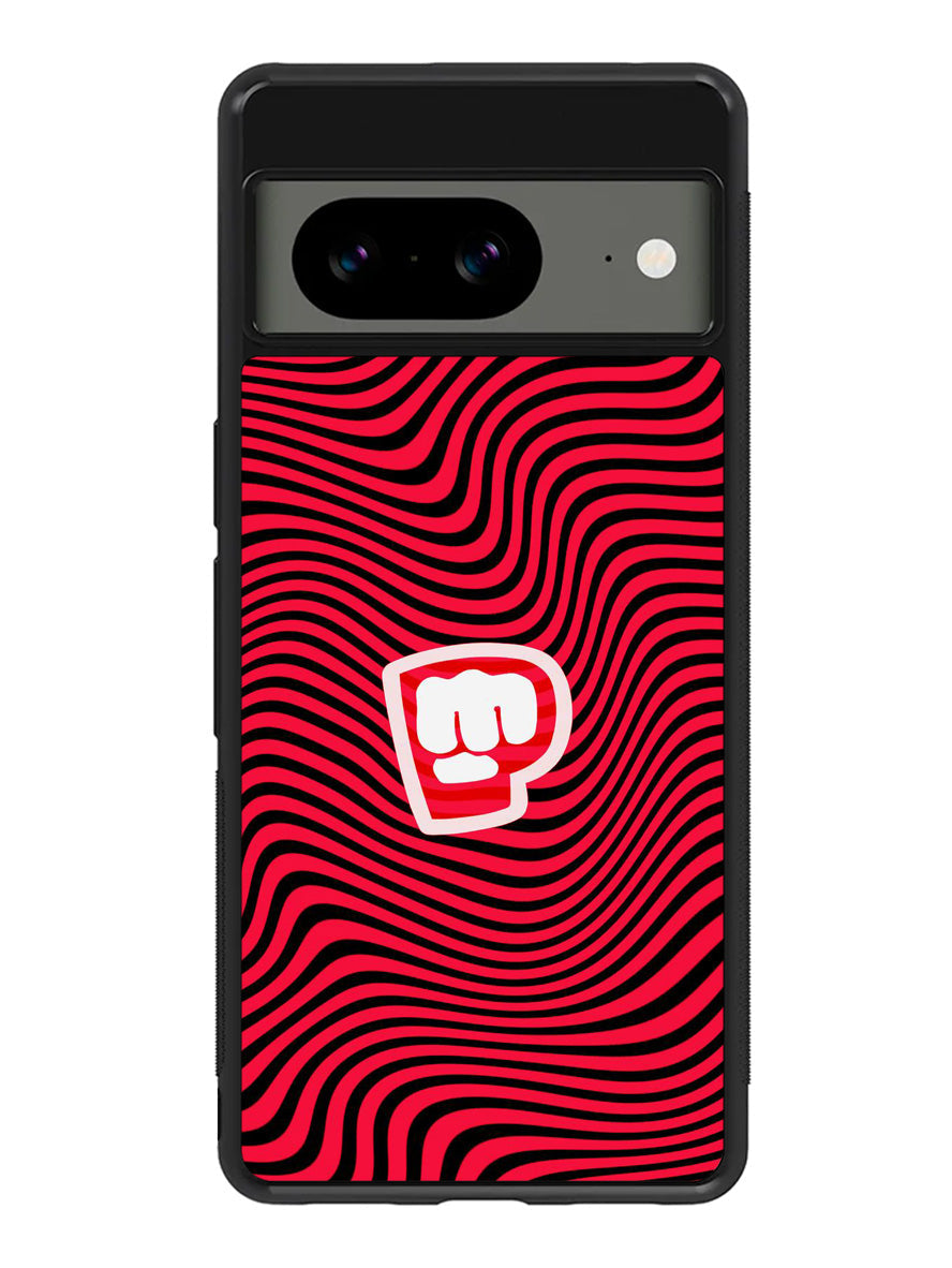 PewDiePie Red Black Logo Google Pixel 8A Case QC2940