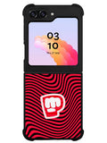 PewDiePie Red Black Logo Samsung Galaxy Z Flip 5 5G 2023 Case OV2940
