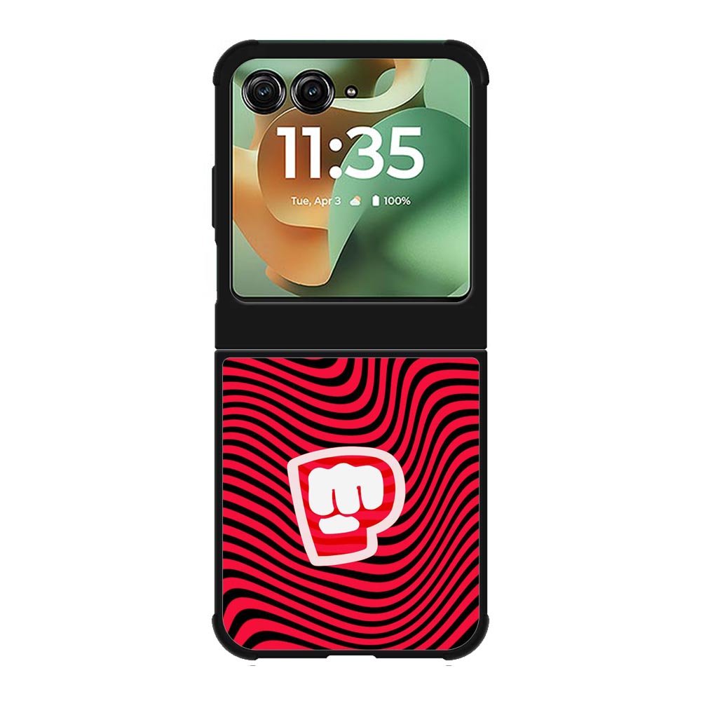 PewDiePie Red Black Logo Motorola Moto RAZR 2025 Case OV2940