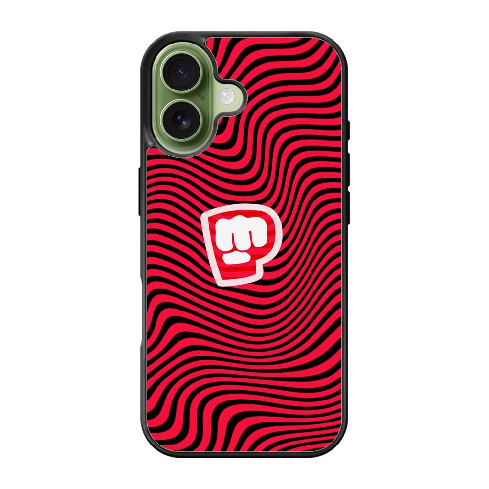 PewDiePie Red Black Logo iPhone 17 Case QC2940