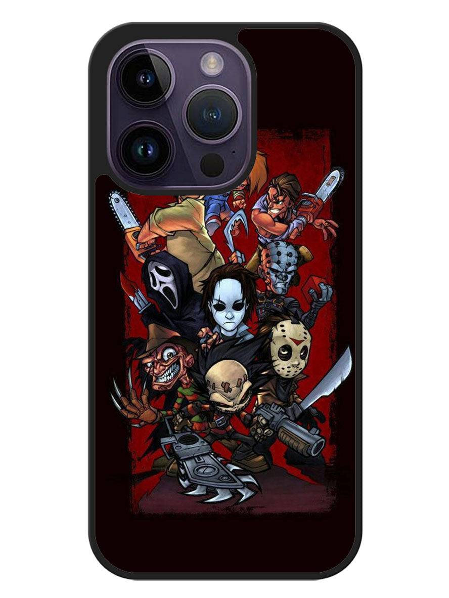 Classic Horror Movie Villains iPhone 14 Pro Case OV5737
