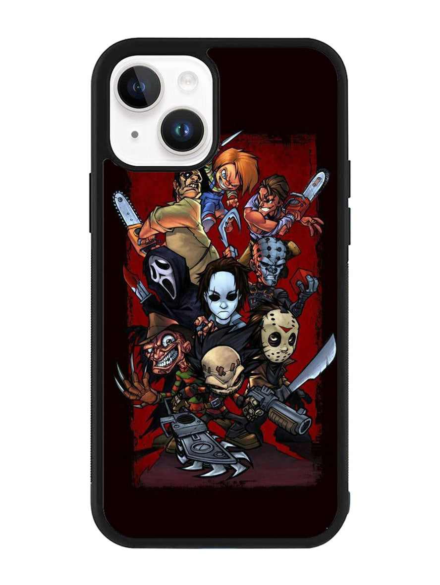 Classic Horror Movie Villains iPhone 15 Plus Case OV7131