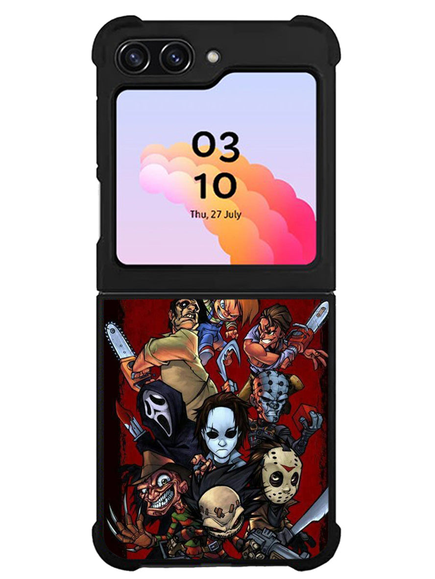 Classic Horror Movie Villains Samsung Galaxy Z Flip 5 5G 2023 Case