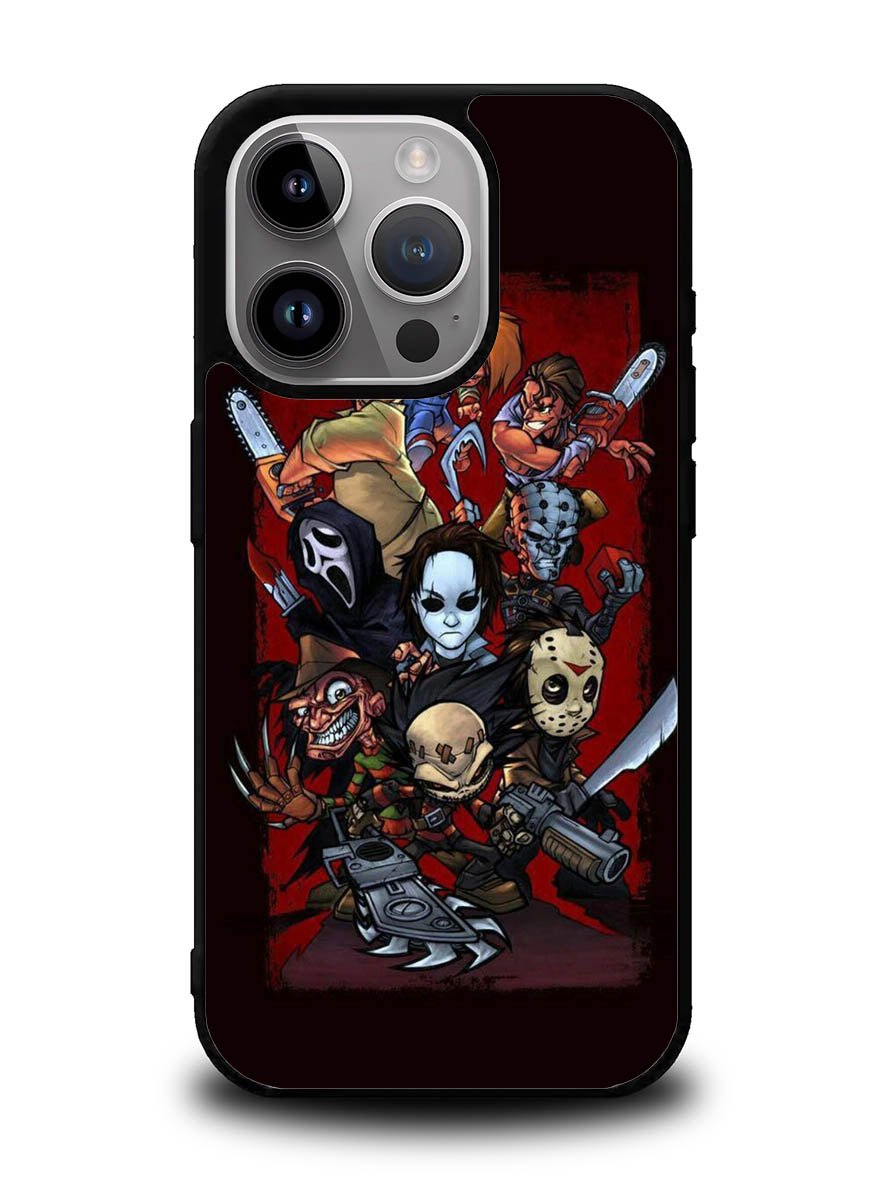 Classic Horror Movie Villains iPhone 16 Pro Case