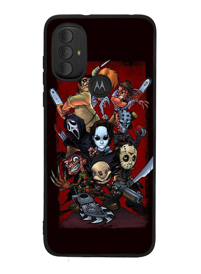 Classic Horror Movie Villains Motorola Moto G Pure 2021 , Moto G Power 2022 Case