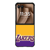 Lakers Los Angeles Motorola Moto RAZR Plus 2025 Case OV7025