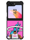 Wade Miami Heat Samsung Galaxy Z Flip 5 5G 2023 Case OV6871