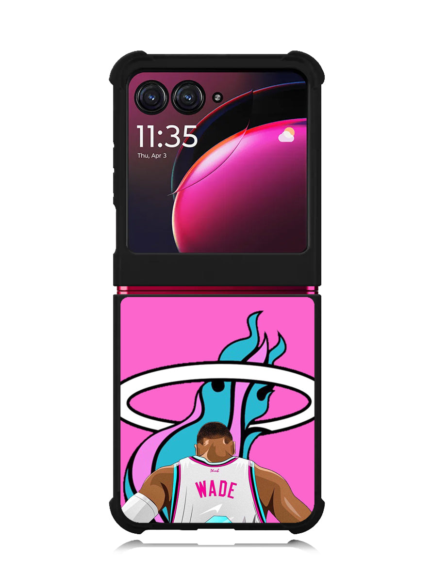 Wade Miami Heat Motorola Moto Razr Plus 2023 , Moto Razr+ 2023 Case OV6871