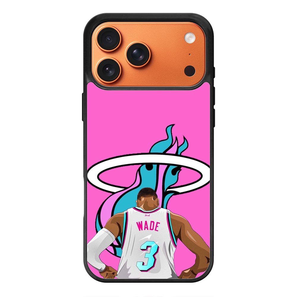 Wade Miami Heat iPhone 17 Pro Max Case OV6871
