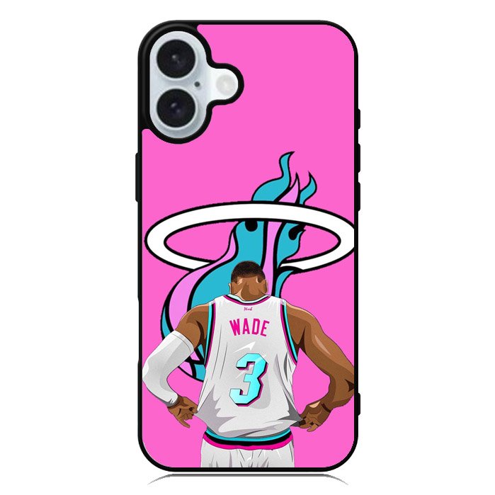 Wade Miami Heat iPhone 16 Case QC6871