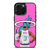 Wade Miami Heat iPhone 16 Pro Max Case OV6871
