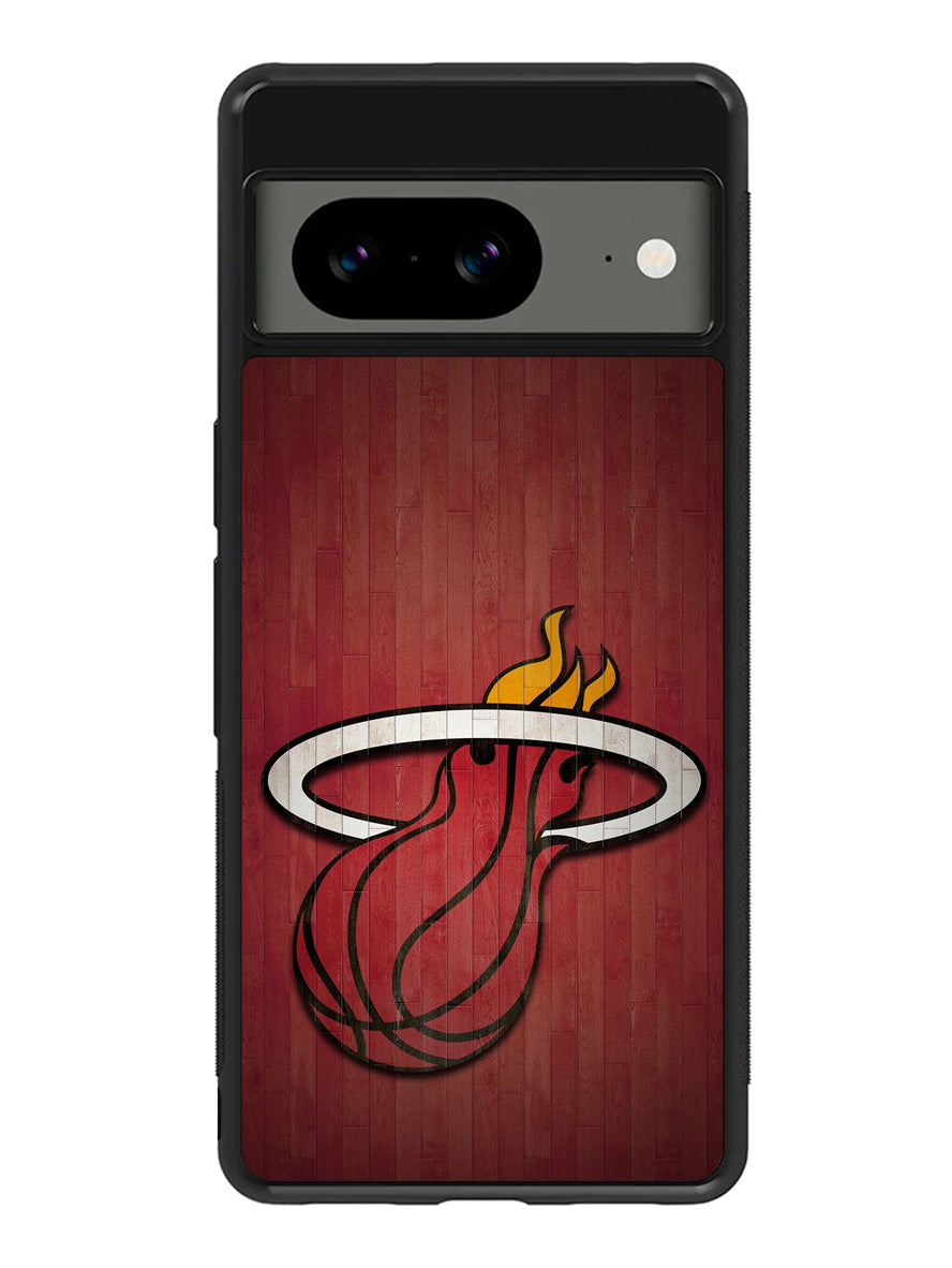 Miami Heat Red Google Pixel 8 Case QC7006