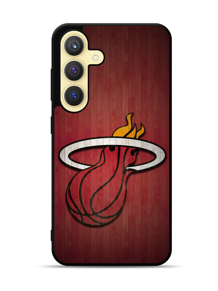 Miami Heat Red Samsung Galaxy S25 Plus 5G , Samsung Galaxy S25+ 5G Case OV7006