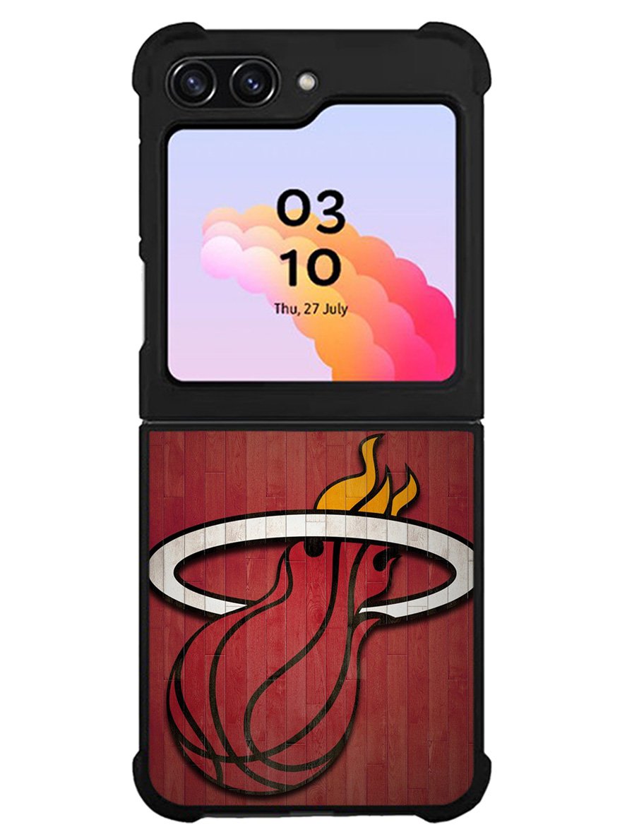 Miami Heat Red Samsung Galaxy Z Flip 5 5G 2023 Case OV7006
