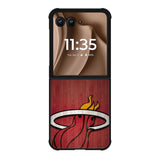 Miami Heat Red Motorola Moto RAZR Plus 2025 Case OV7006