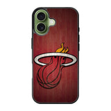 Miami Heat Red iPhone 17 Case QC7006