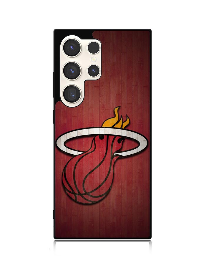 Miami Heat Red Samsung Galaxy S25 Ultra 5G Case QC7006