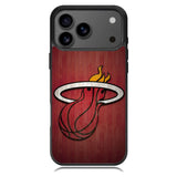 Miami Heat Red iPhone 17 Pro Case RC7006