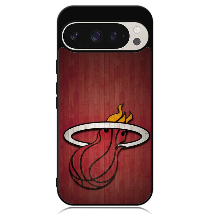 Miami Heat Red Google Pixel 9 Pro XL Case OV7006